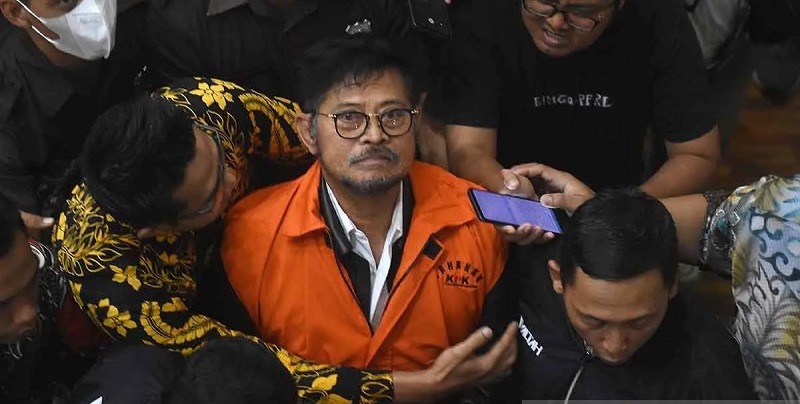 Firli Bahuri Jadi Tersangka, SYL Ogah Komentar