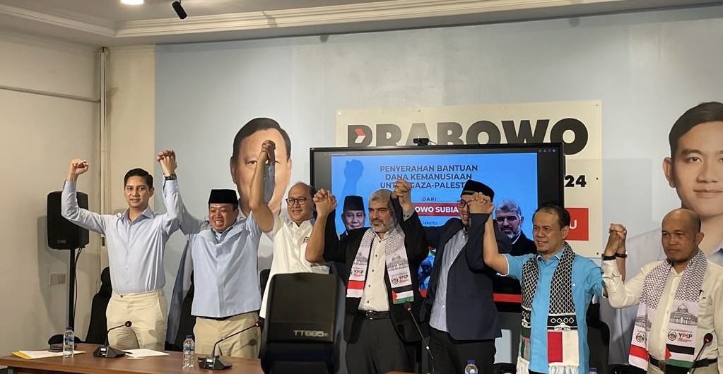 Hari Pertama Kampanye, Prabowo Beri Bantuan Rp5 Miliar untuk Palestina