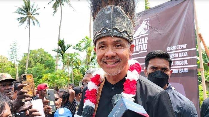 Kampanye Perdana Ganjar di Merauke, Pastikan 1 Desa 1 Faskes dan 1 Nakes