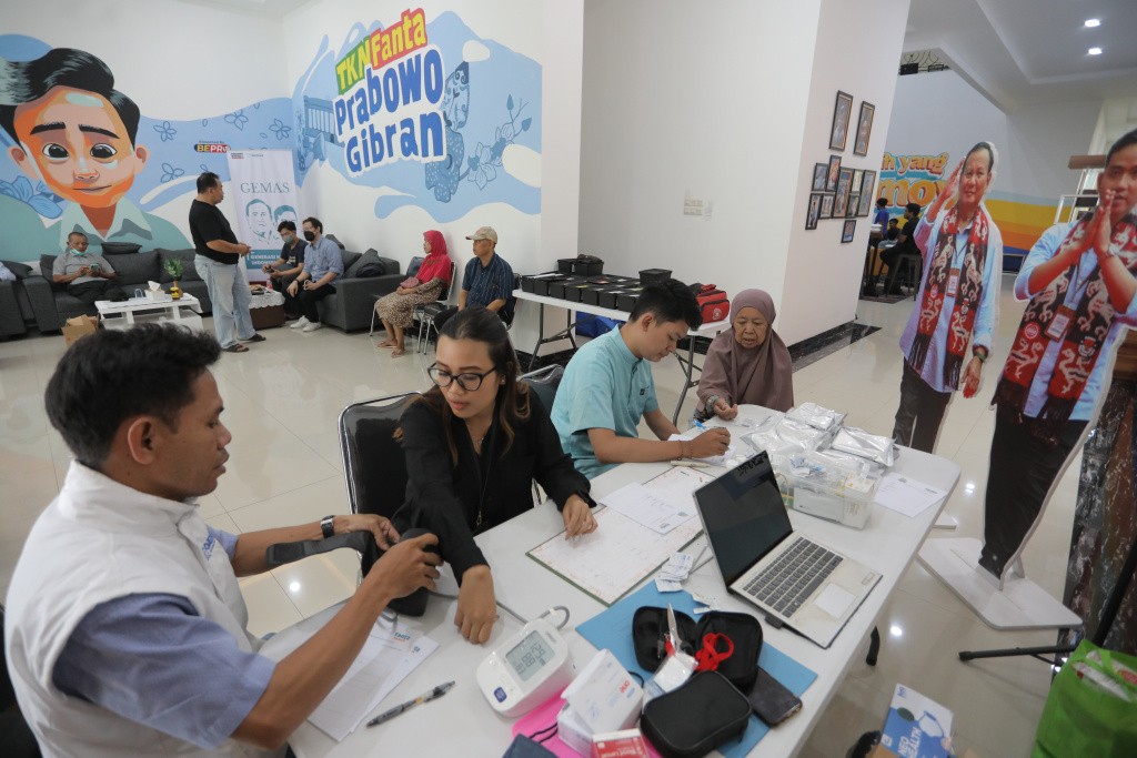 Layanan Kesehatan Gratis TKN FANTA Prabowo-Gibran