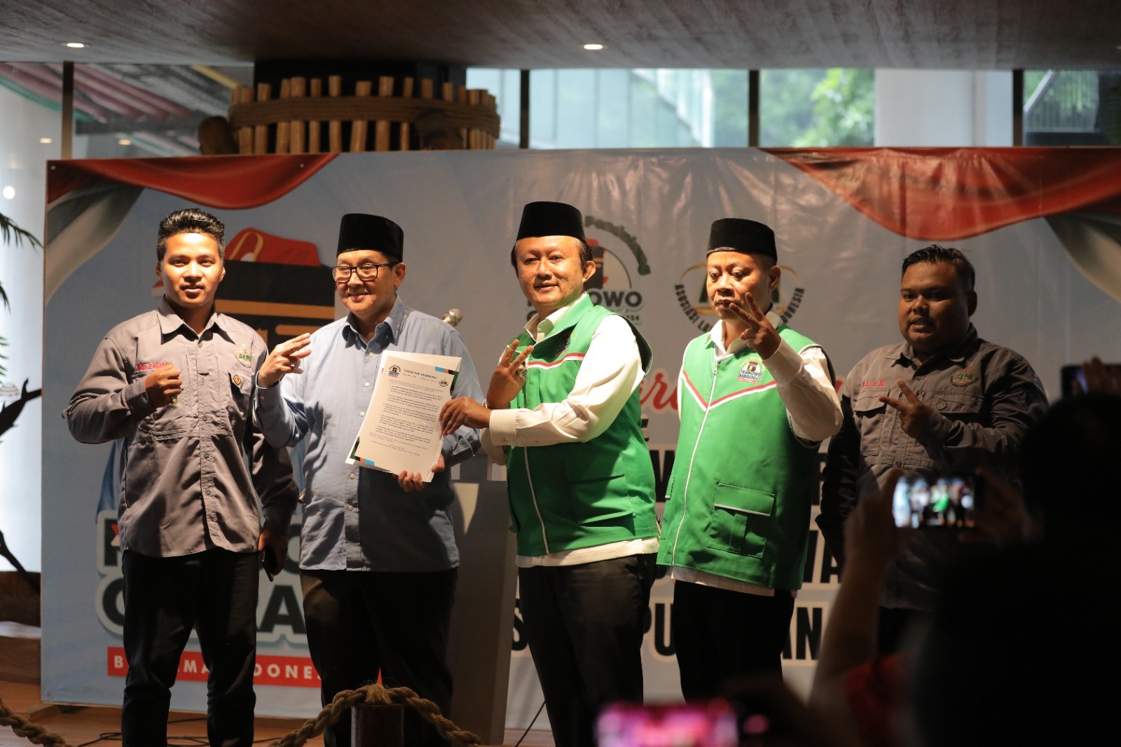 Mantan Ketum Angkatan Muda Kabah Deklarasi Forum PPP Pendukung Prabowo-Gibran