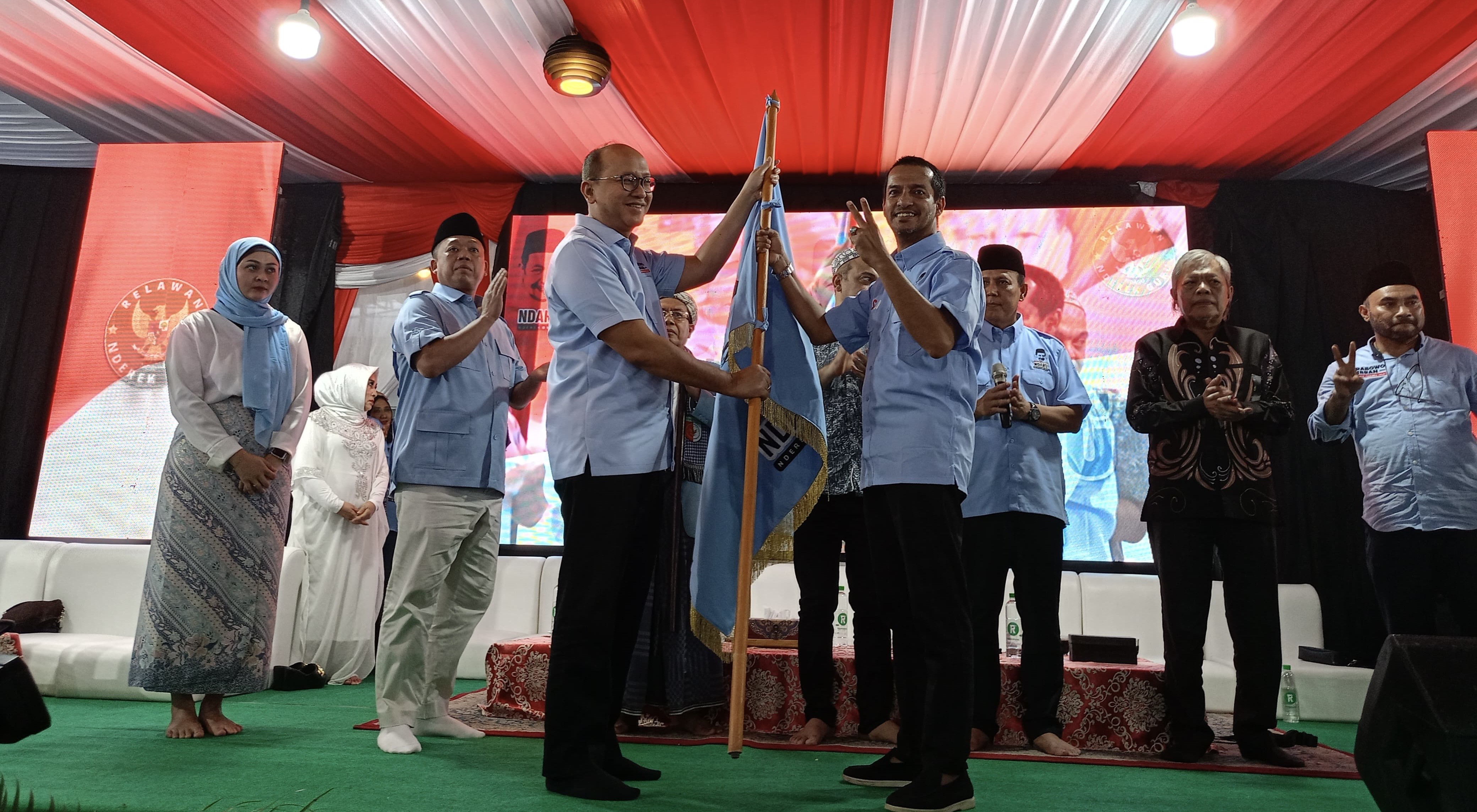 Kampanyekan Prabowo-Gibran, Relawan Ndaru Habib Luthfi Kedepankan Narasi Positif