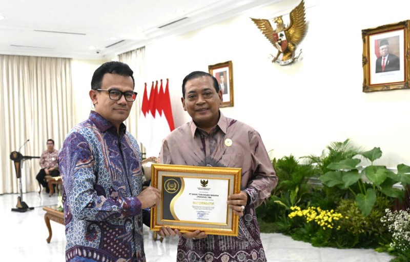Bank BTN Raih Penghargaan Badan Publik Informatif