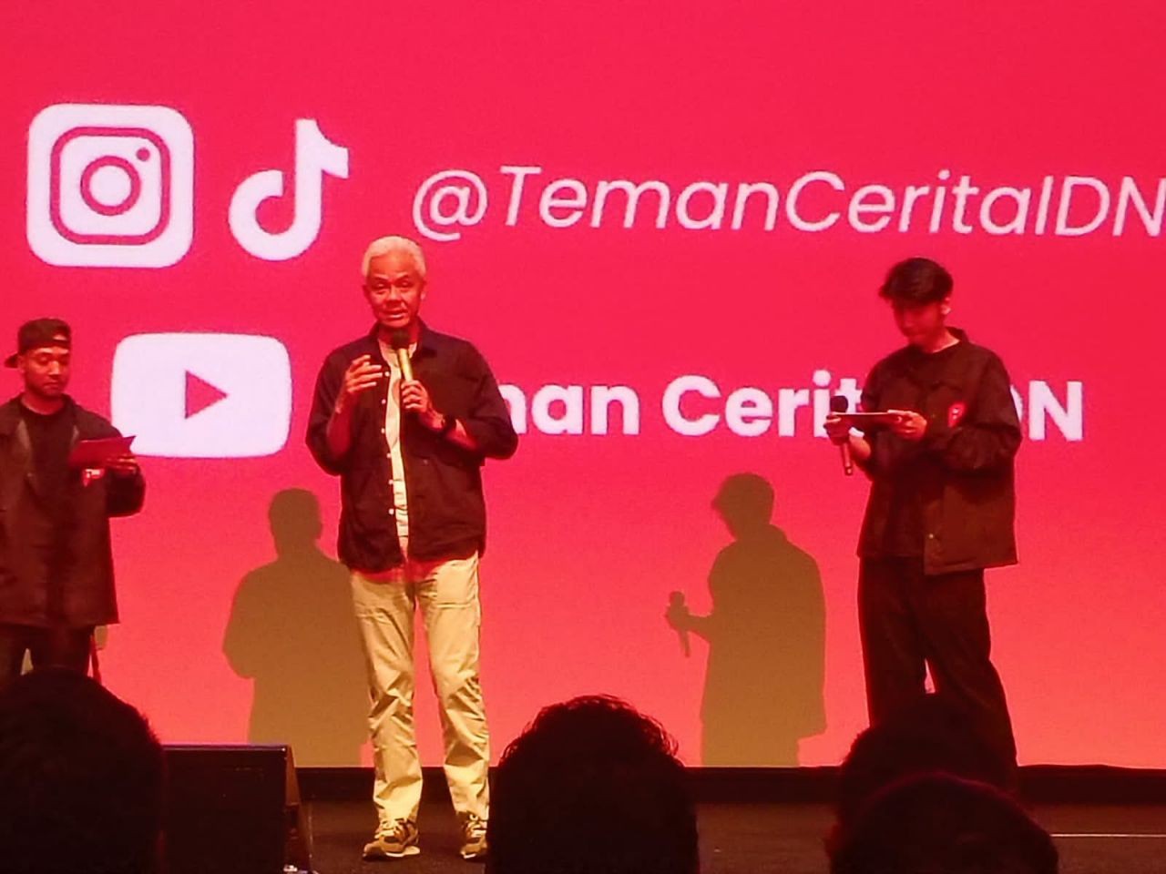 Paparkan Ekraf dengan Candaan dan Santai, Ganjar Bikin Generasi Muda Terkesan