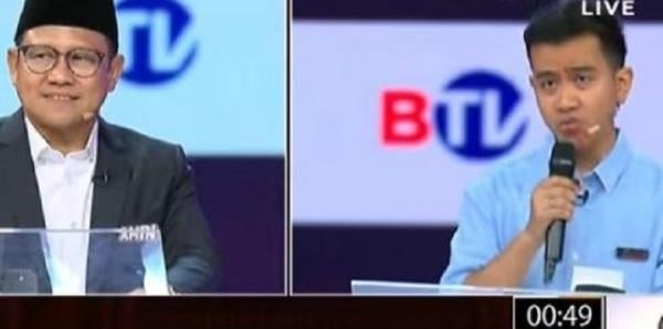 Kencangkan Bibir Saat Debat, Pakar Ekspresi: Cak Imin Tunjukan Geregetan dan Kesel