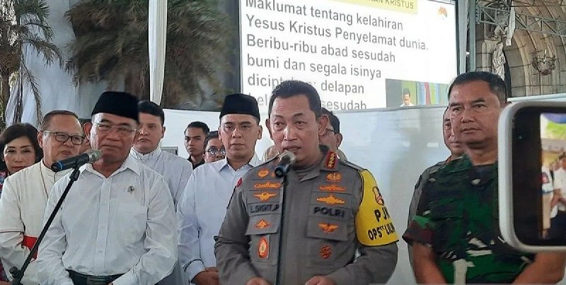Kapolri Sebut Ada 18 Tersangka Teroris Telah Ditangkap Menjelang Natal