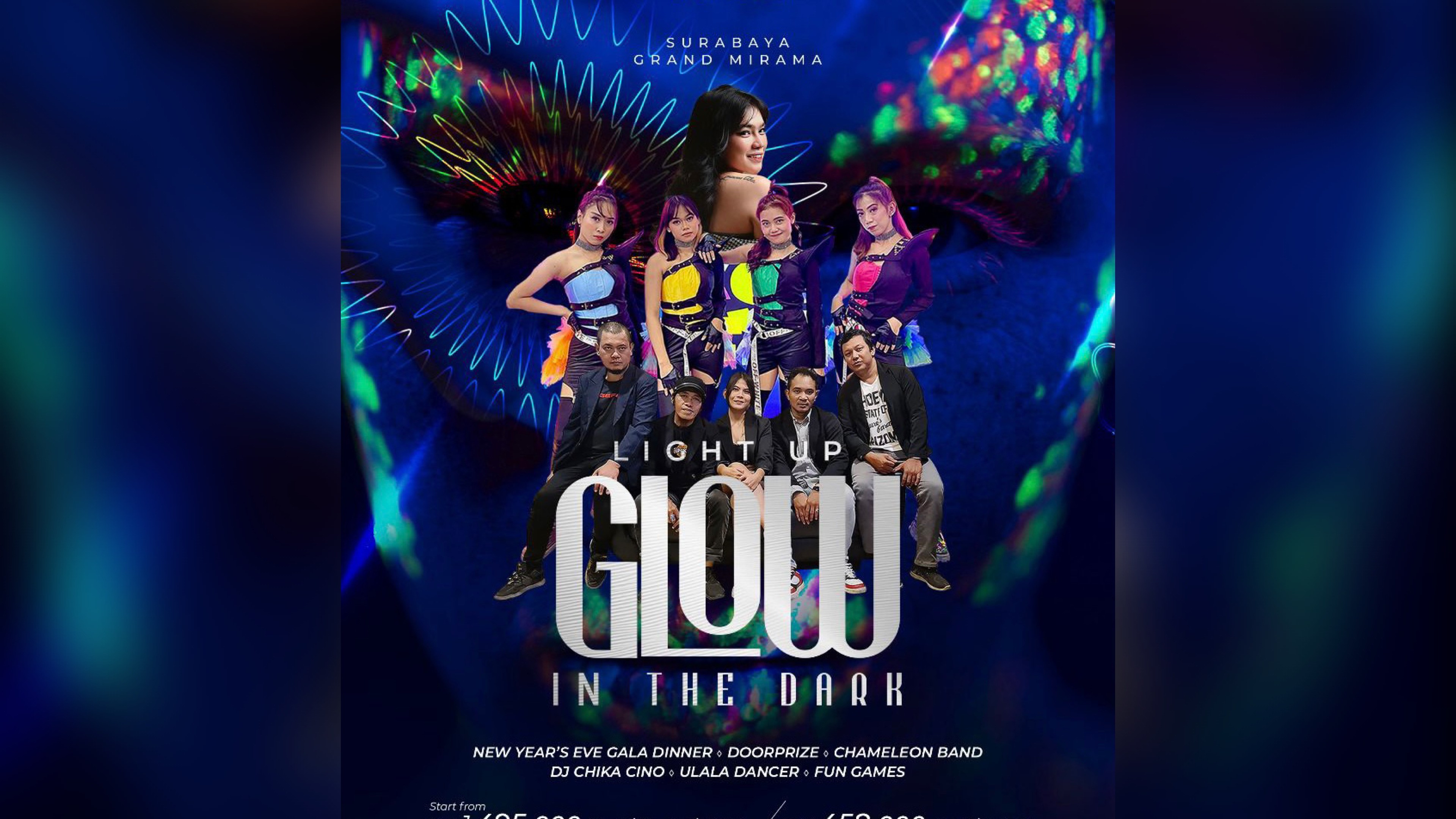 Jelang Pergantian Tahun, Mercure Surabaya Grand Mirama Hadirkan Glow In The Dark Party