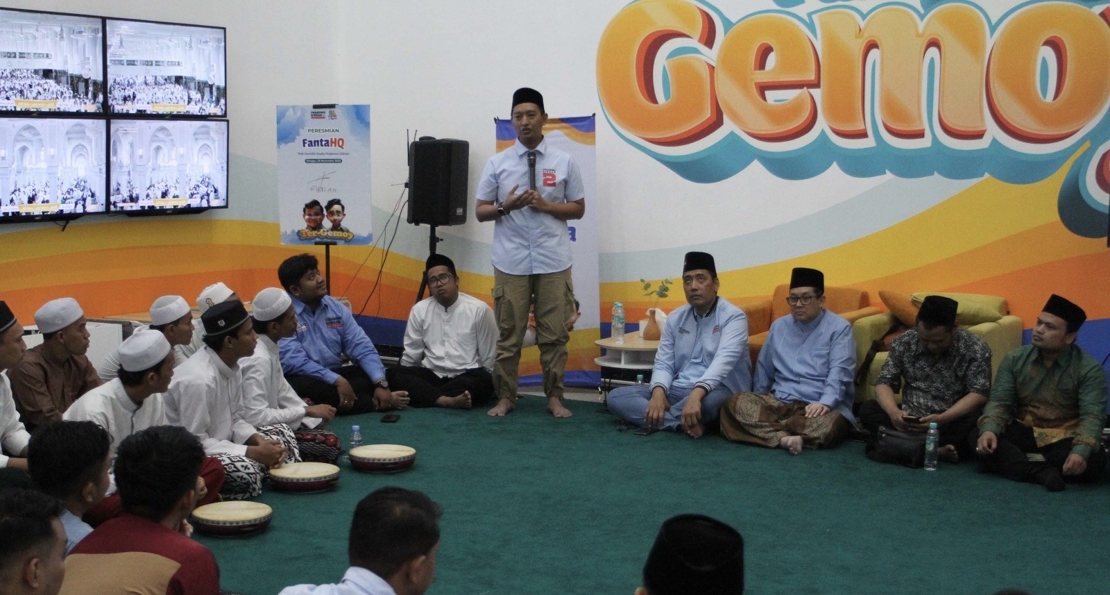Malam Pergantian Tahun, TKN Fanta Gelar Doa Bersama Sambut Kemenangan Prabowo-Gibran Satu Putaran