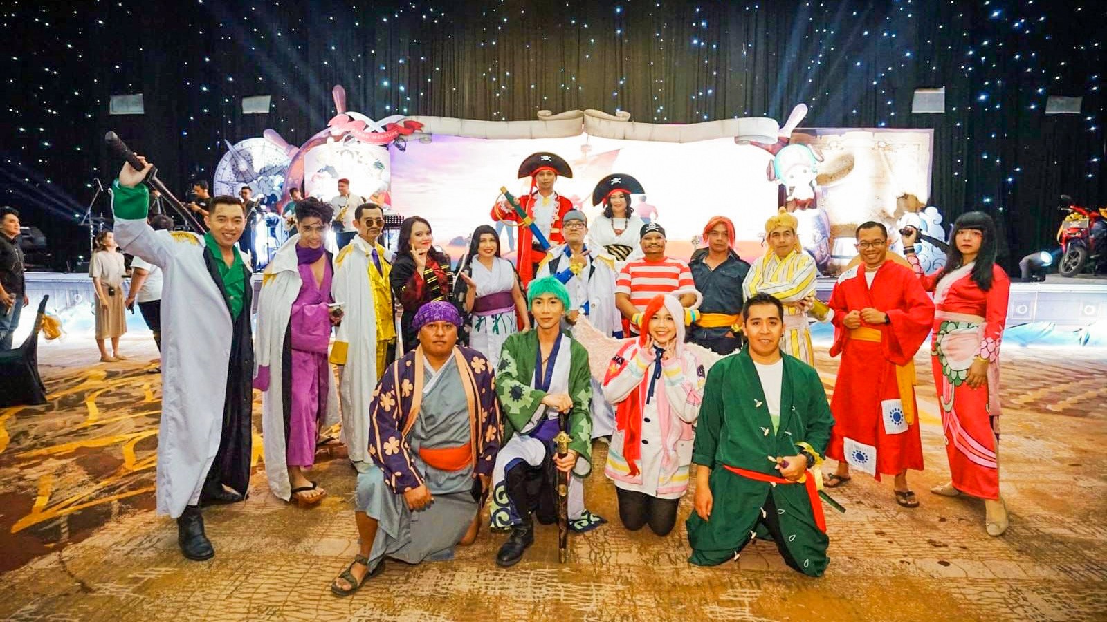 GMMM & Sky Lounge Malang Rayakan Malam Tahun Baru dengan Tema “One Piece”