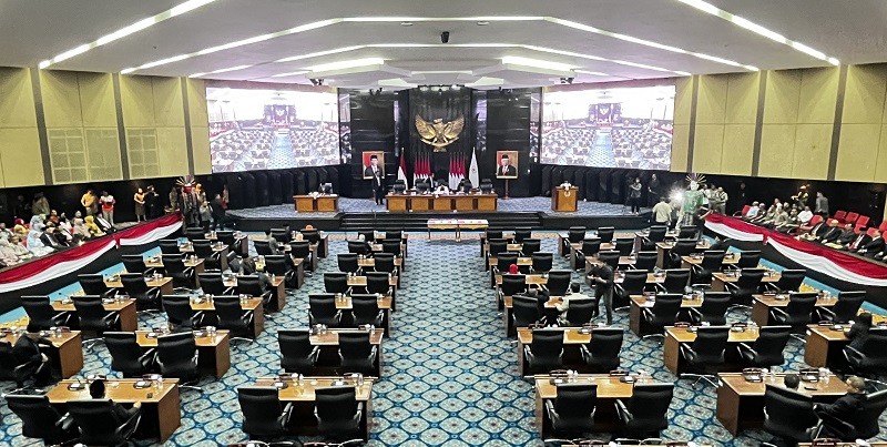 DPRD DKI Gelar Rapat Paripurna Lantik Anggota PAW