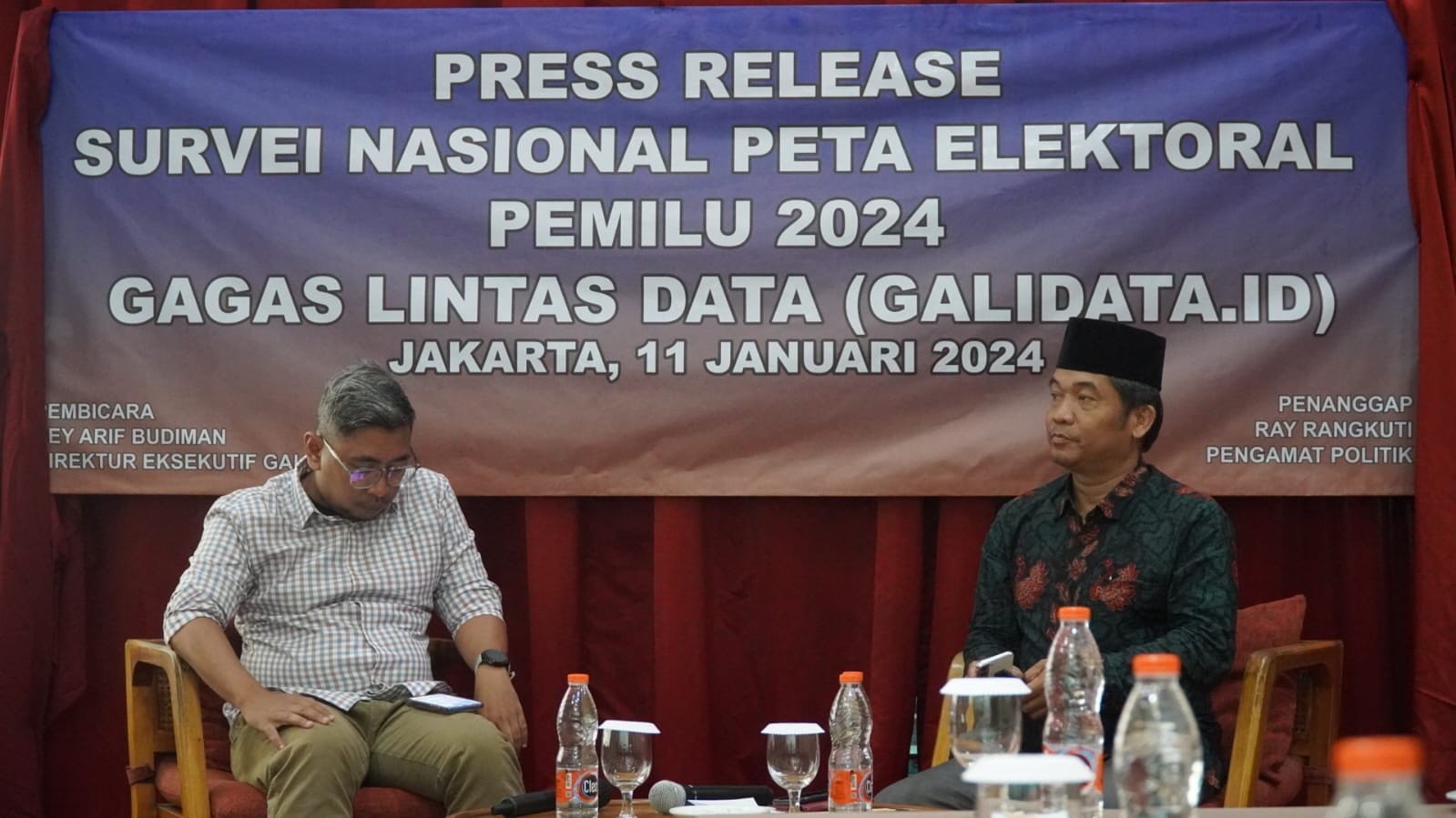 Survei Pilpres 2024 Galidata, Elektabilitas Ganjar-Mahfud Tertinggi