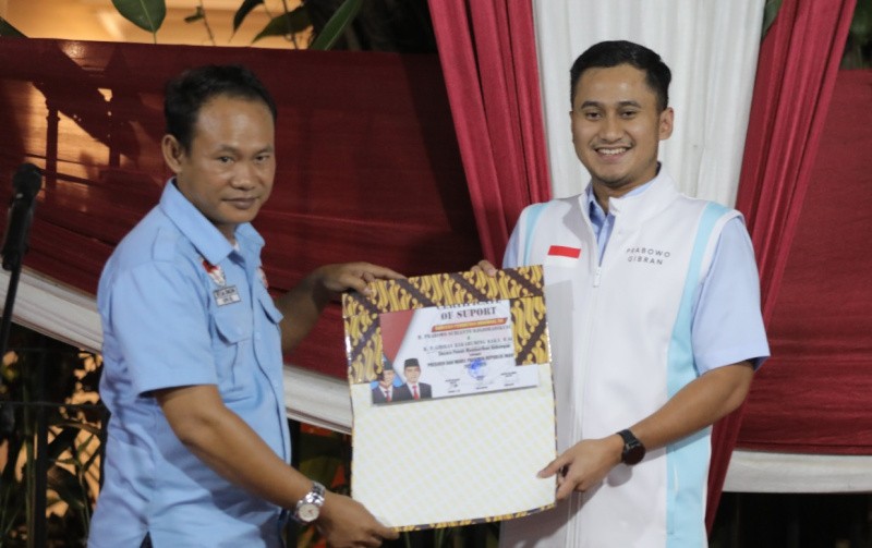 Gerakan Persatuan Nusantara (GPN) 08 Deklarasi Dukung Capres-Cawapres Prabowo-Gibran