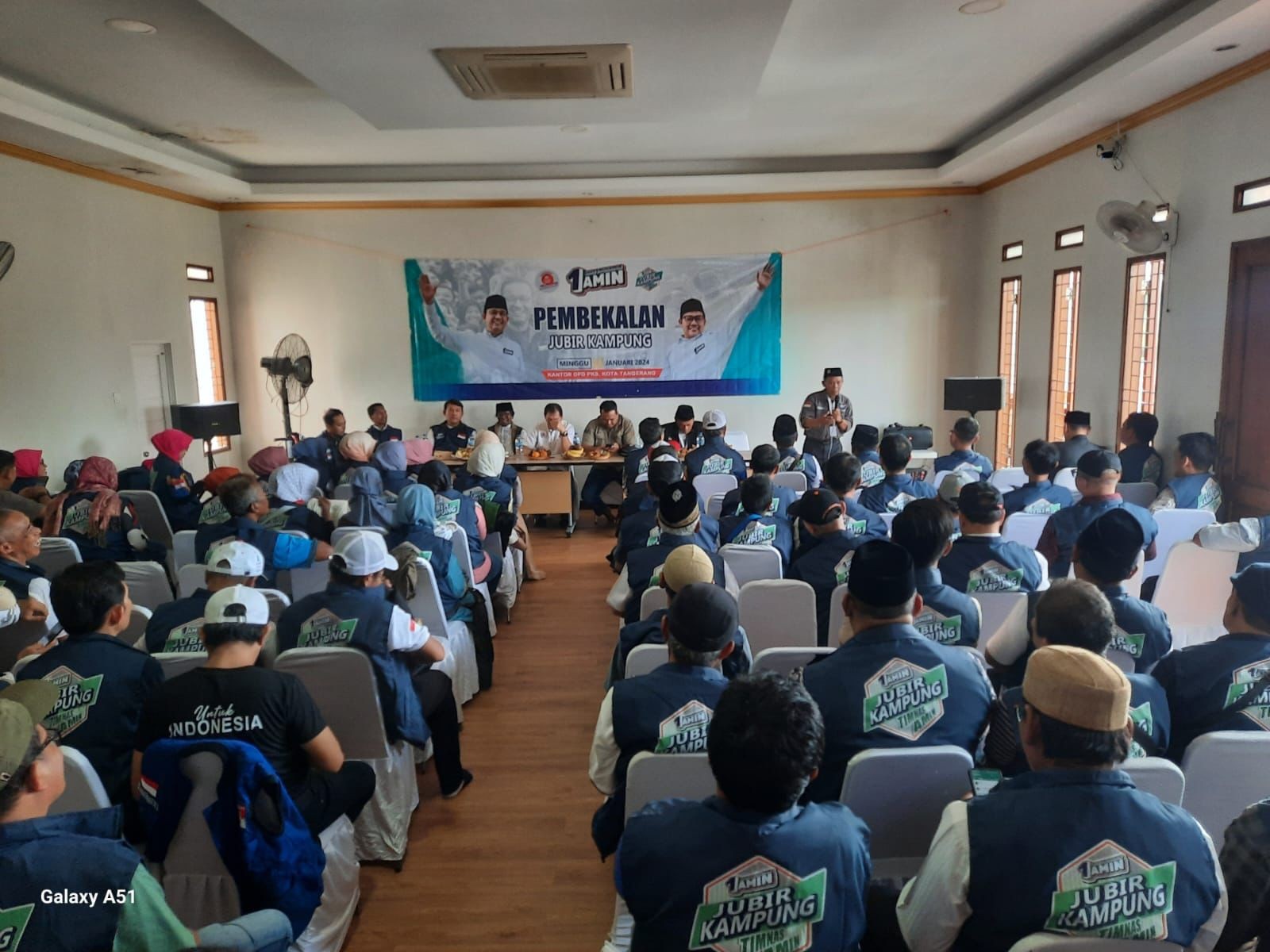 Ratusan Relawan Ikut Pembekalan Jubir Kampung se-Provinsi Banten dan DKI