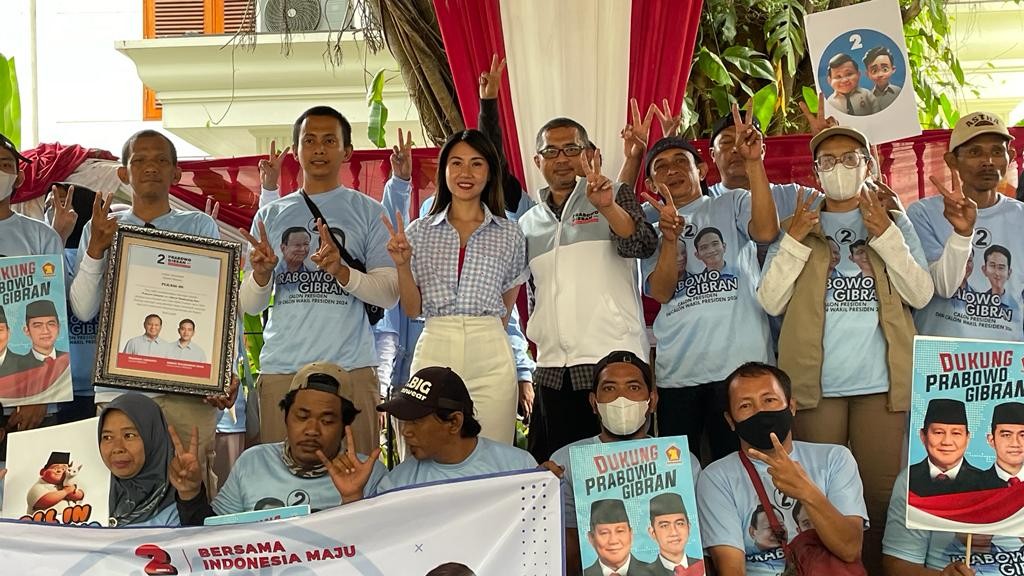 Relawan Pejuang 08 Deklarasi Dukung Prabowo-Gibran, Ingin Indonesia Makin Maju