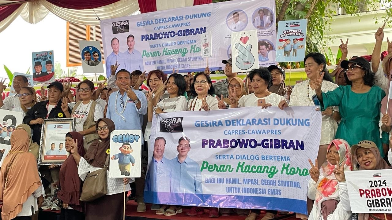 Miliki Kepedulian Terhadap Petani, Relawan Gesira Deklarasi Dukung Prabowo-Gibran