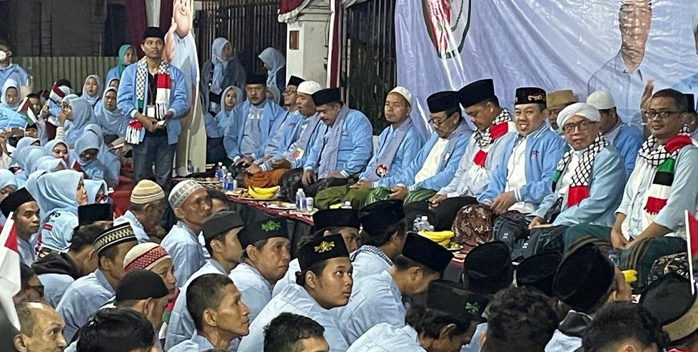Majelis Dzikir Nurul Wathon Gelar Doa Bersama 'Gerak Batin' untuk Kemenangan Prabowo-Gibran 