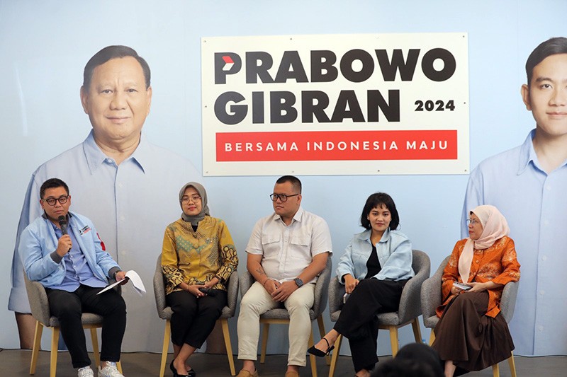 TKN Prabowo-Gibran Gelar Talkshow Program Makan Siang Gratis