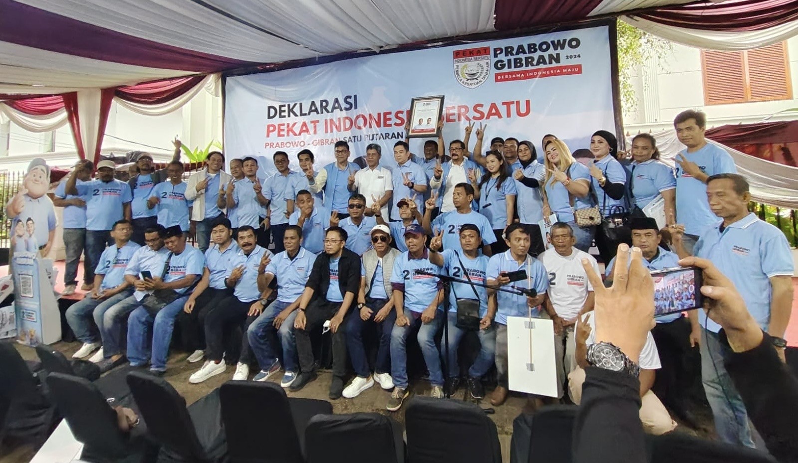 Komitmen Lanjutkan Program Jokowi, Relawan PEKAT Dukung Prabowo-Gibran