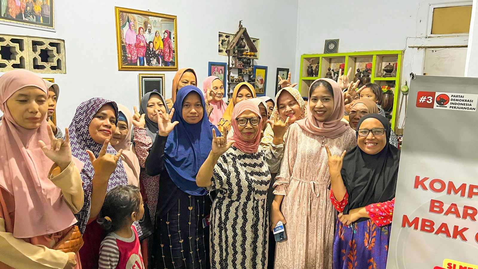Caleg Muda Ghina Rabbani Wasisto Tunjukkan Aksi Nyata pada Anak Muda