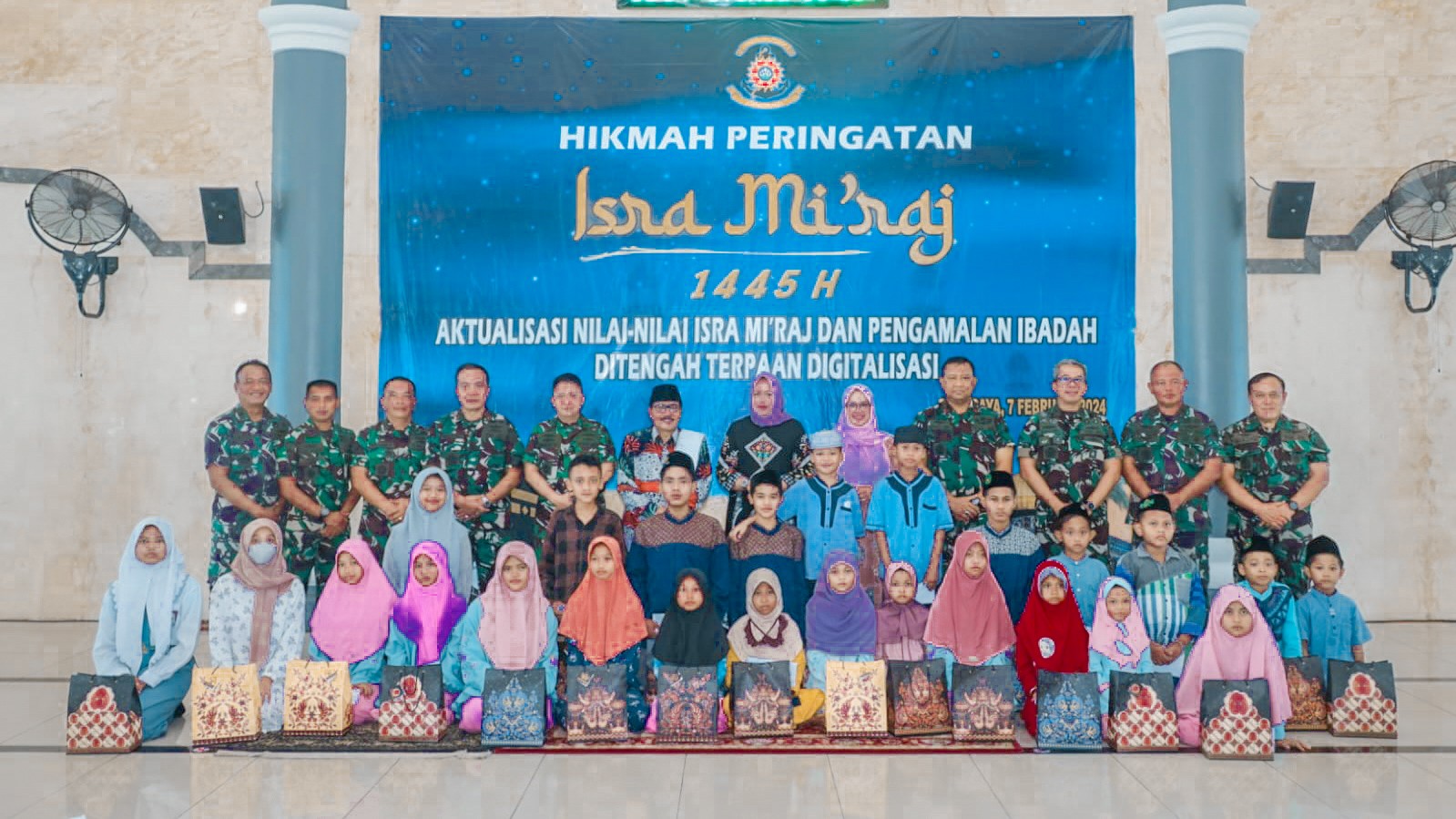 Momentum Peringatan Isra Miraj Tingkatkan Iman dan Takwa Personel Kodiklatal