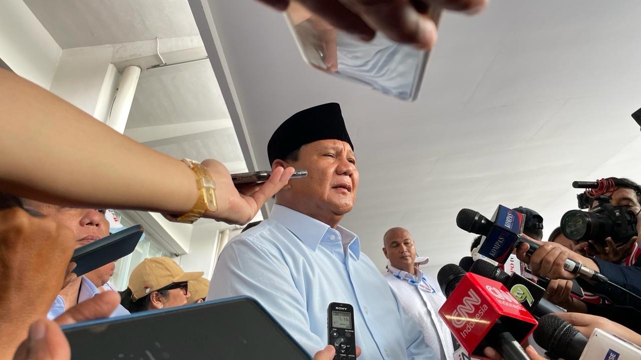 Prabowo Sampaikan Ucapan Terima Kasih Atas Antusiasme Masyarakat di Kampanye Akbar