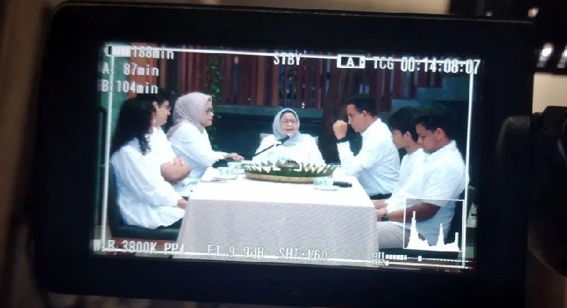 Anies Berangkat ke TPS Berbekal Doa Sang Ibu