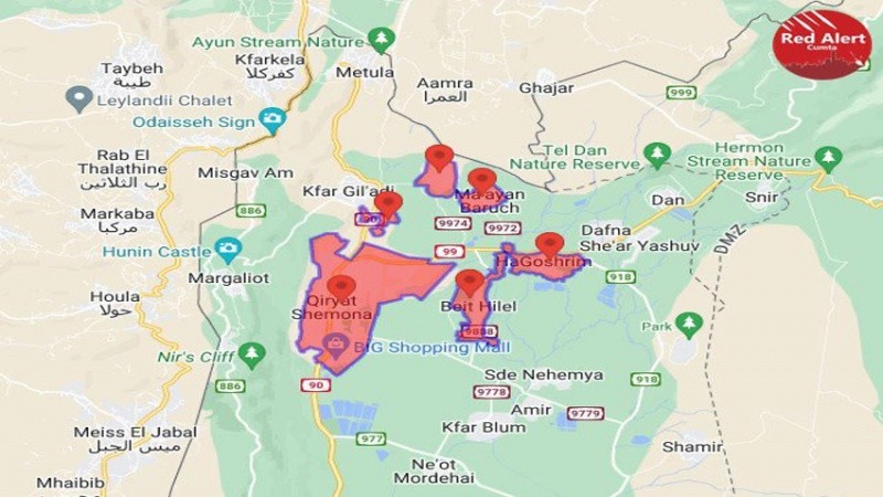 Sedikitnya 10 Rudal Hizbullah Hantam Distrik Israel di Kiryat Shmona
