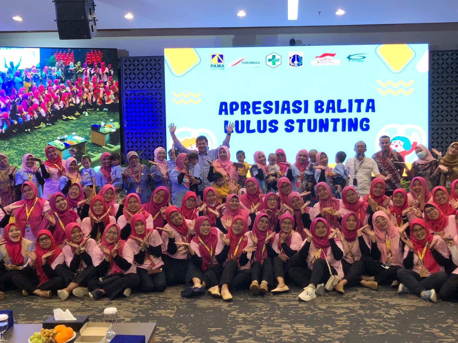 Pamapersada Targetkan Zero Stunting di Kelurahan Jatinegara