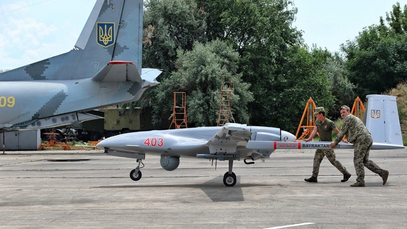 Puluhan Drone Ukraina Ditembak Jatuh di Udara Semenanjung Krimea