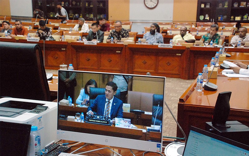Komisi III DPR Gelar RDPU Dengan Kuasa Hukum PT Tri Bakti Sarimas