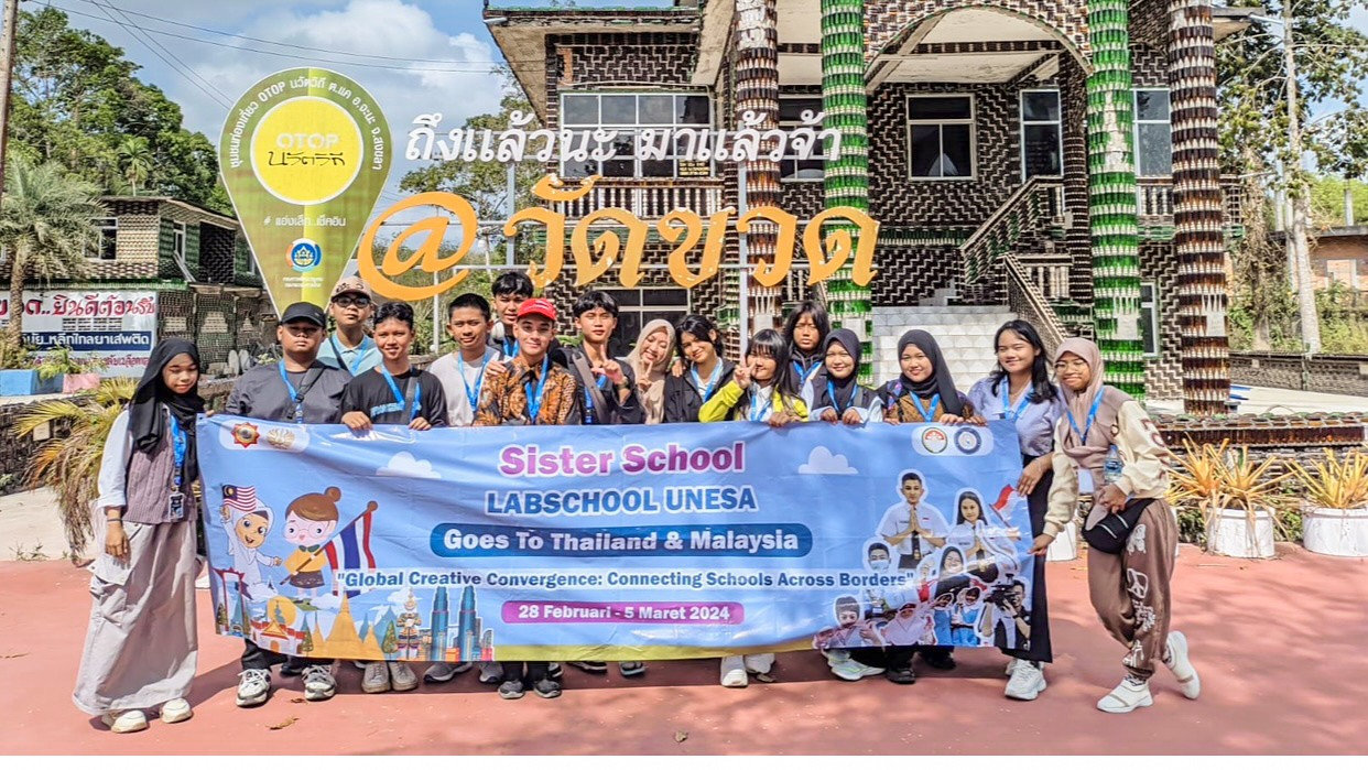 Perluas Kerja Sama Pendidikan, SMA Labschool Unesa 1 Gaet Malaysia, Thailand Hingga Italia