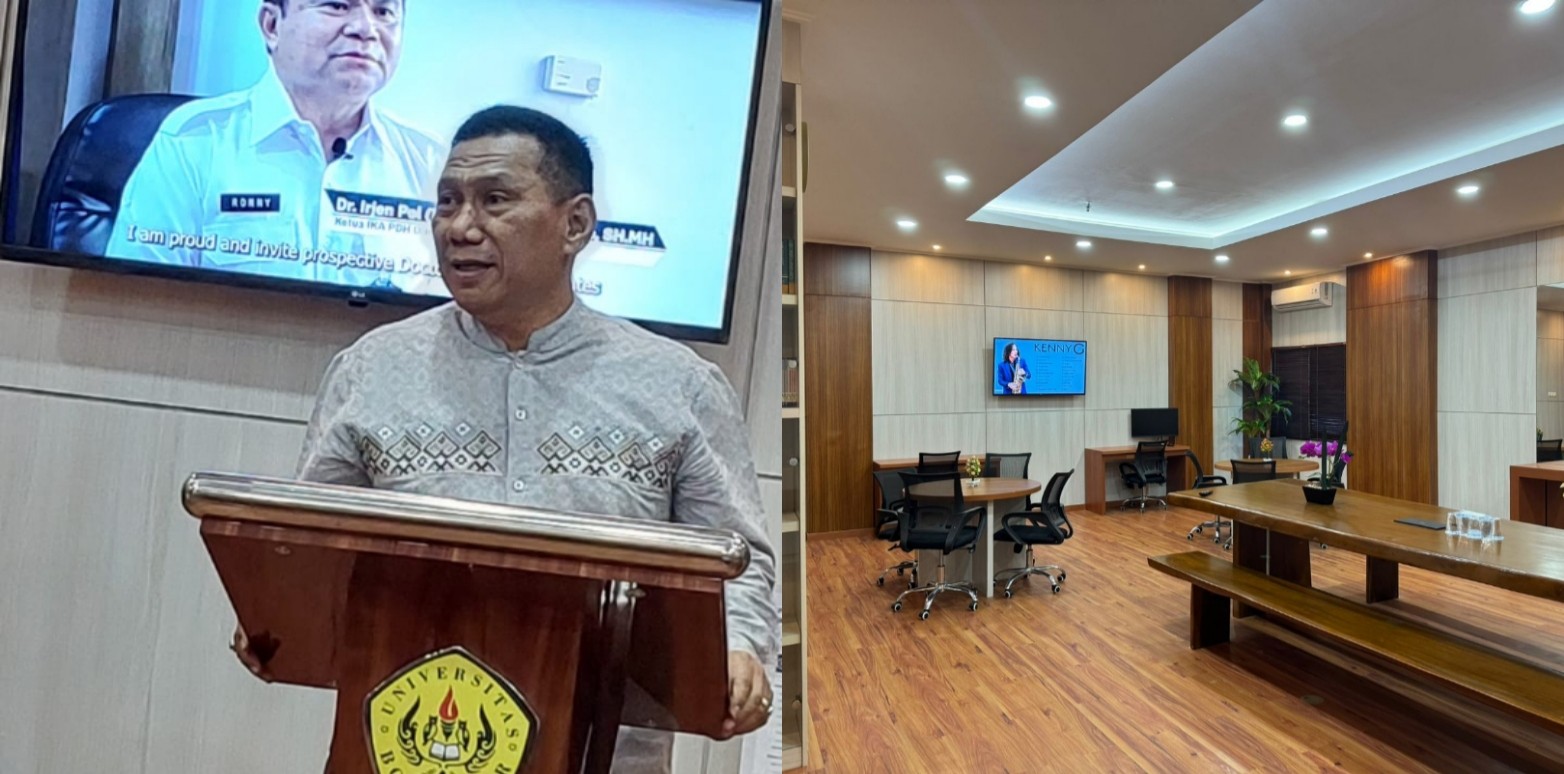 Ruang Baca & Belajar Mandiri Doktor Ilmu Hukum Diresmikan Rektor Universitas Borobudur