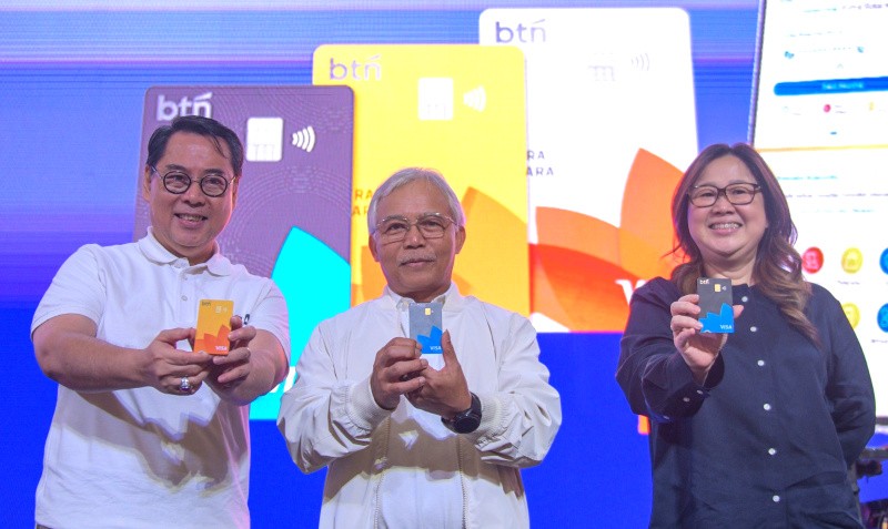 BTN Luncurkan Kartu Debit BTN Visa Contactless