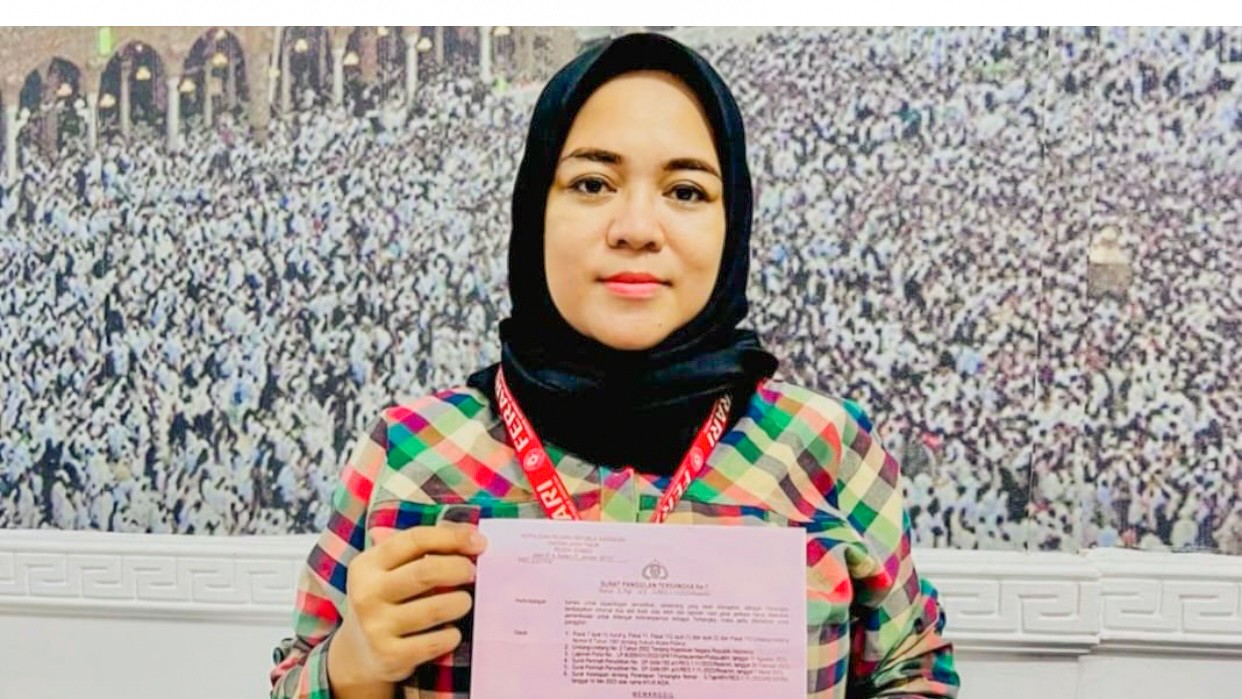 Kasus Perdata Dijadikan Pidana, Ayuk Aida Tak Terima Dituduh Gelapkan Tabungan Haji Ajukan Eksepsi