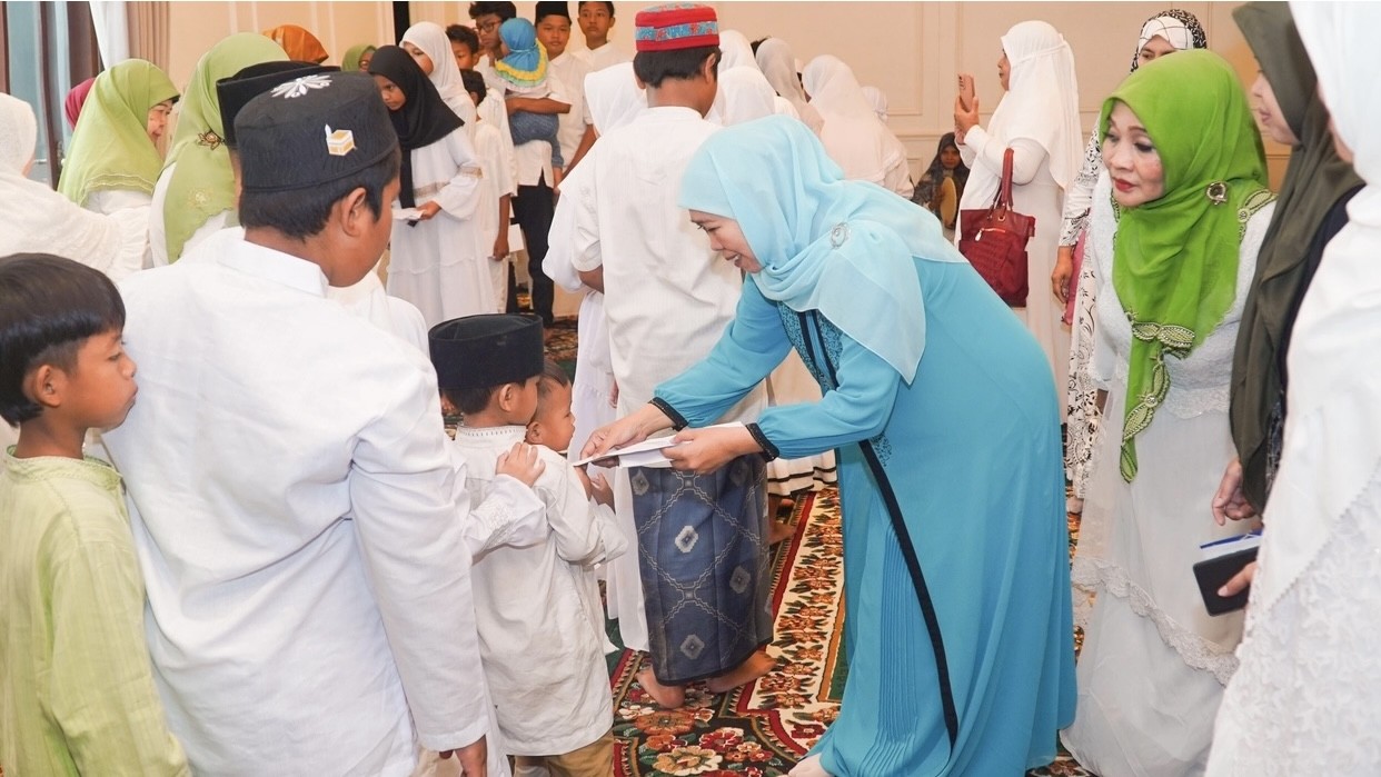 Ketum Muslimat NU Laksanakan Anjuran Utama Rasulullah, Amaliyah Ramadan Santunan Anak Yatim