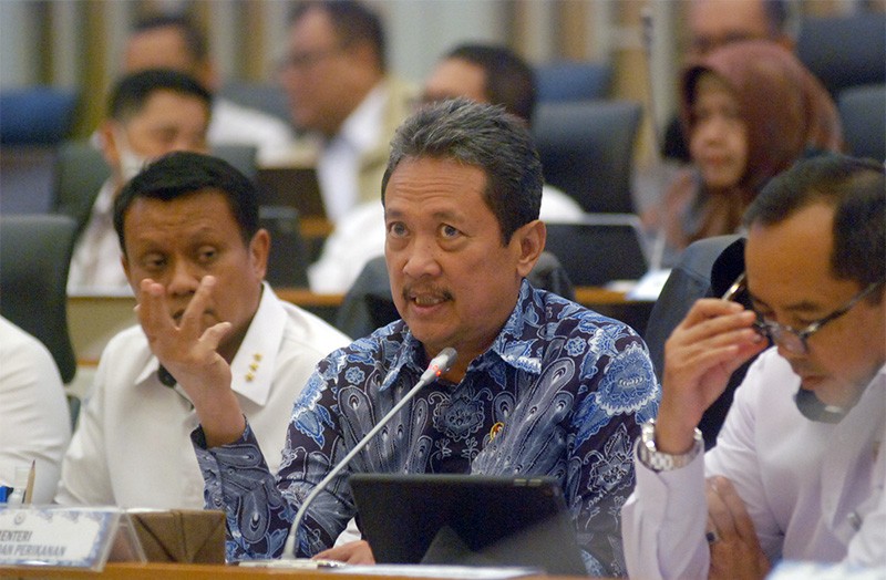 Menteri Kelautan Raker dengan Komisi IV DPR RI