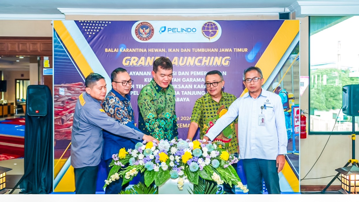Tingkatkan Efisiensi Biaya Logistik, TPS Resmikan Pemeriksaan Fumigasi dan Kulit Mentah Garaman