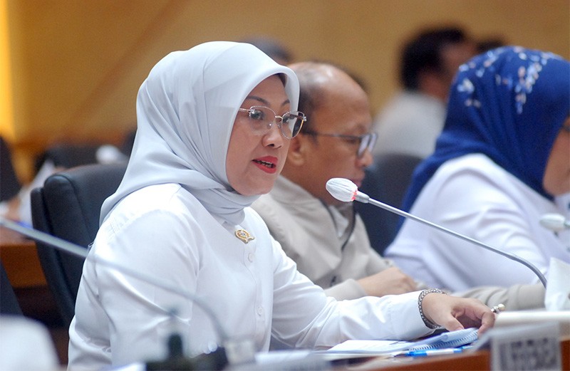 Menaker Bahas THR dan Jaminan Sosial Pekerja dengan Komisi IX DPR
