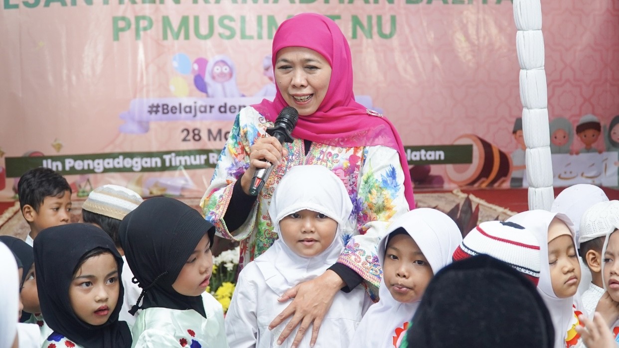 Pesantren Ramadhan Balita Muslimat NU se-Indonesia, Khofifah: Ikhtiar Bangun Karakter Generasi Bangsa