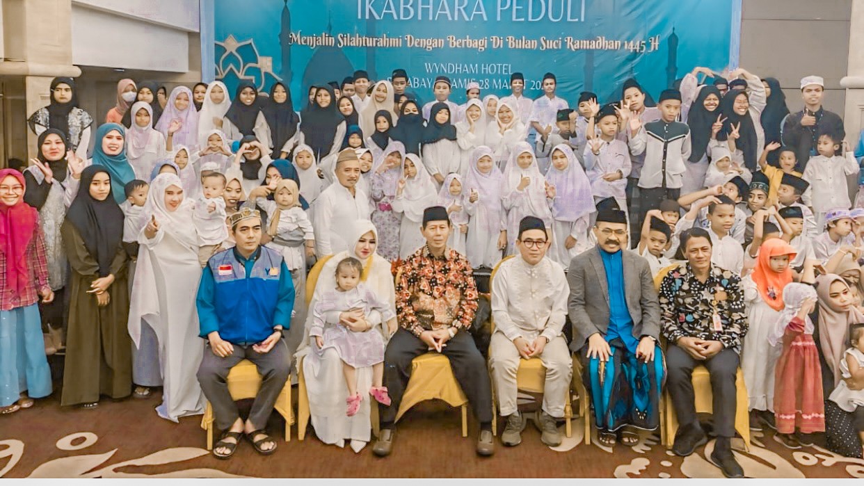 IKABHARA Surabaya Jalin Silaturahmi dan Santuni Anak Yatim Piatu & Dhuafa di Bulan Ramadan