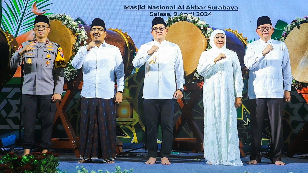 Gema Takbir Idul Fitri di MAS, Pj Gubernur Adhy Ajak Pererat Silaturahmi dengan Saling Memaafkan