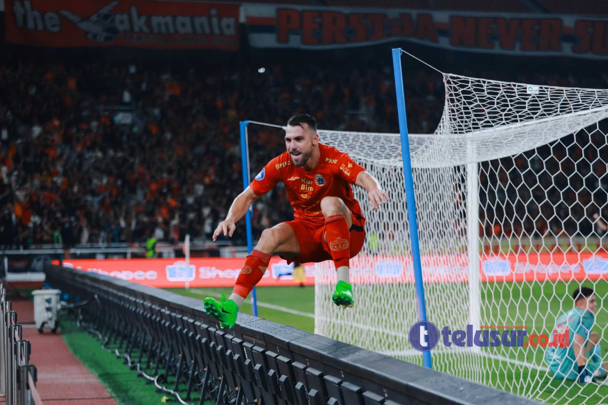 Gol Marko Simic Pastikan Kemenangan Persija atas Persis di GBK