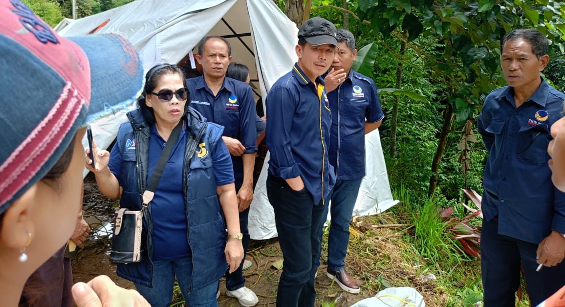 Nasdem Tana Toraja Salurkan Bantuan Ke Korban Banjir dan Tanah Longsor