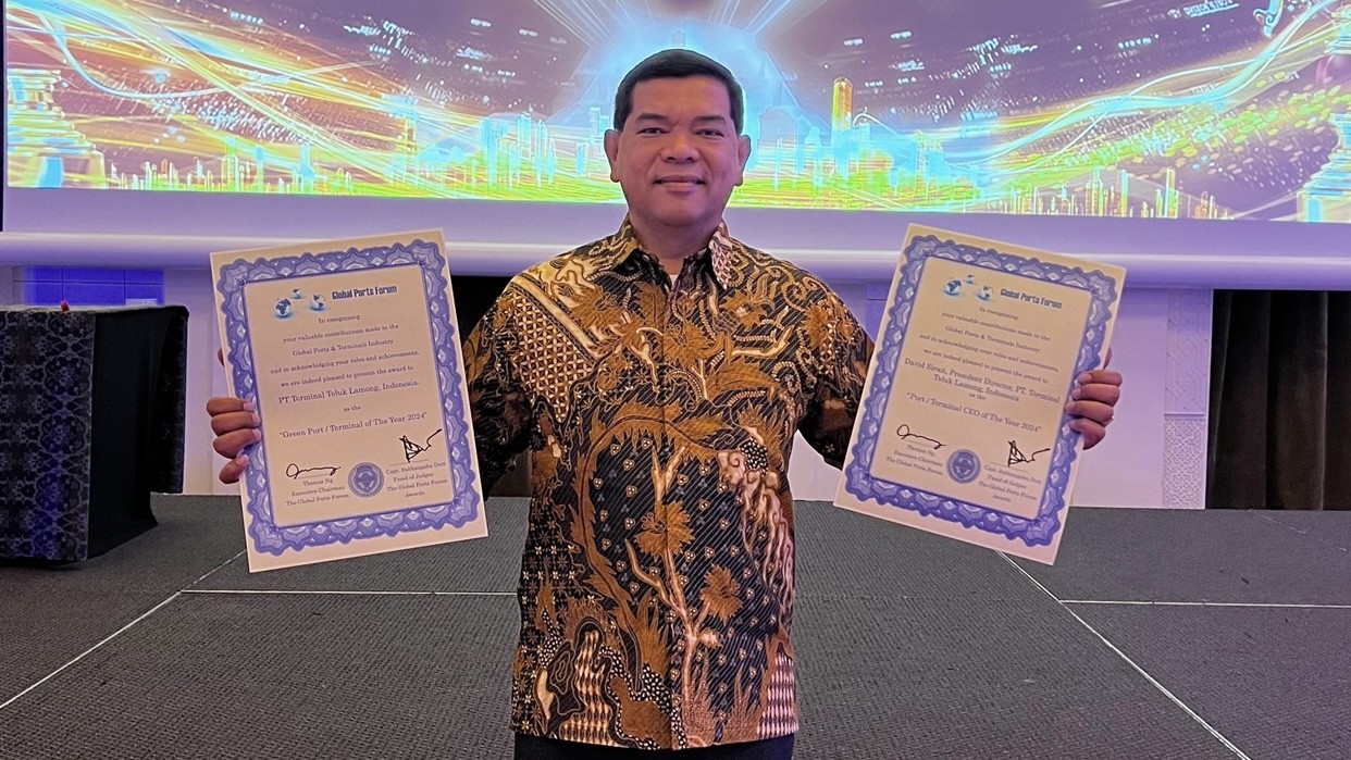 Inisiatif Green Port Terminal Teluk Lamong Dapat Pengakuan Internasional
