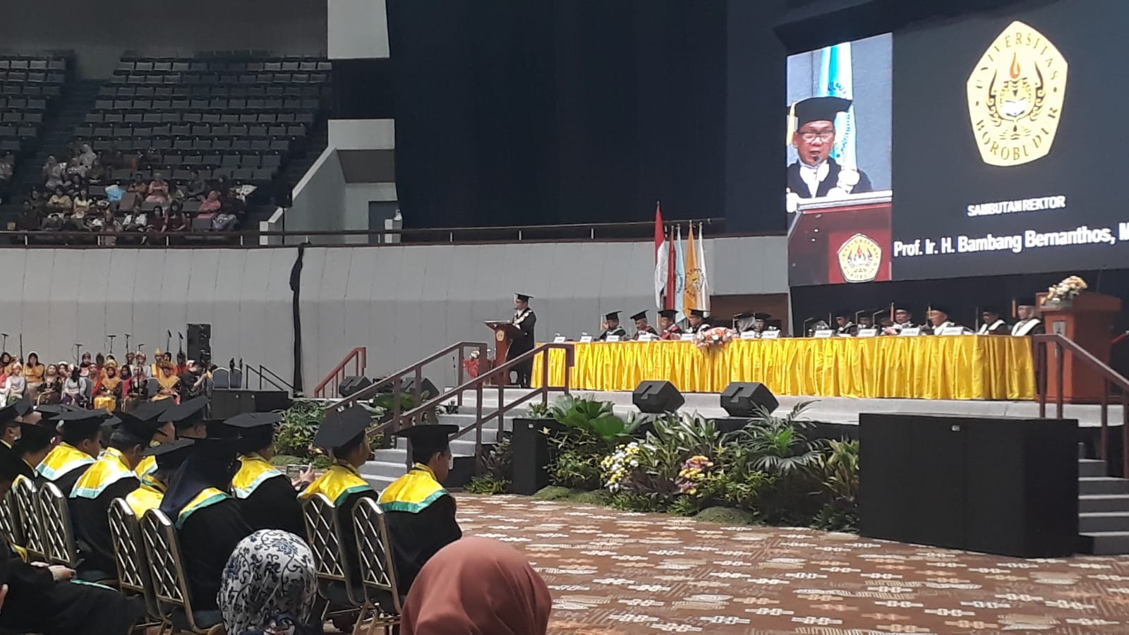 Universitas Borobudur Luluskan Hampir 500 Wisudawan/wati,  Rektor Sebut Lulusan Unggul