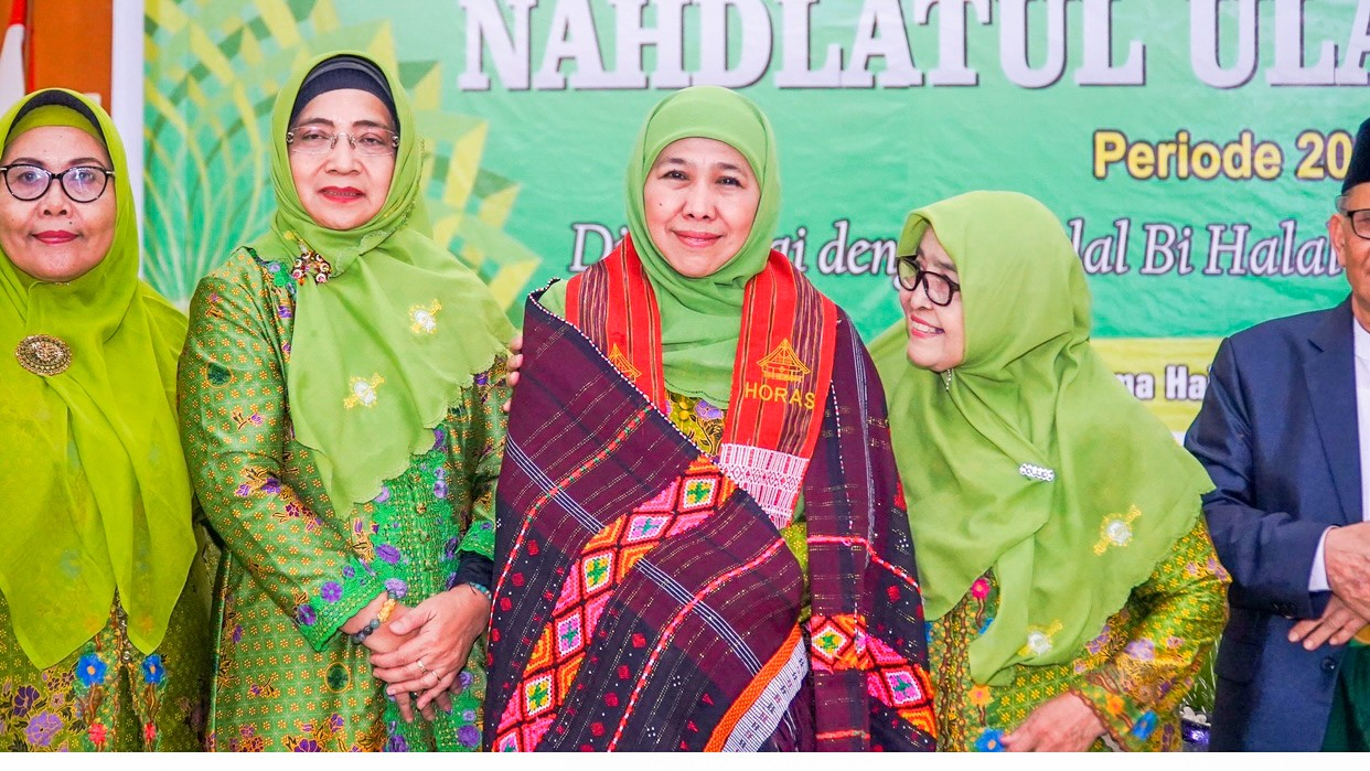Lantik & HBH Muslimat NU Sumut, Khofifah Ajak Rajut Kembali Persaudaraan Pasca Putusan MK