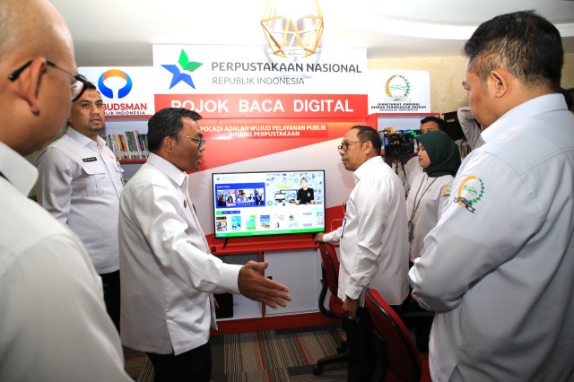 Sekjen DPD RI Luncurkan Pojok Baca Digital (Pocadi)