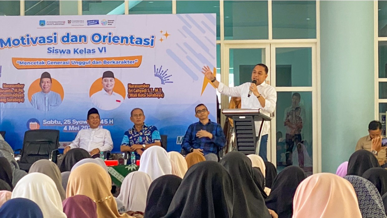 Di Hadapan 256 Siswa Mudipat, Wali Kota Eri: Bangunlah Karakter yang Kuat & Akhlakul Karimah