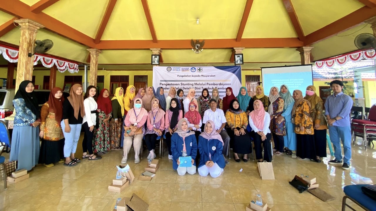 Dosen Kebidanan UNAIR Sasar Kader untuk Turunkan Stunting di Jabon, Sidoarjo