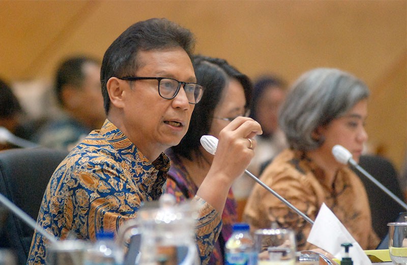 Menkes RI RDP Dengan Komisi IX DPR RI